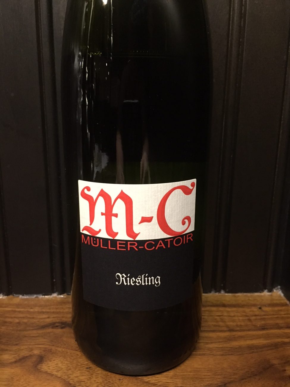 Muller – Catoir – Riesling – 2016 (J. Webb)