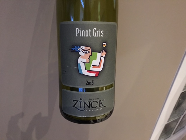 Domaine Zinck – Pinot Gris – 2015 (Bin 905)