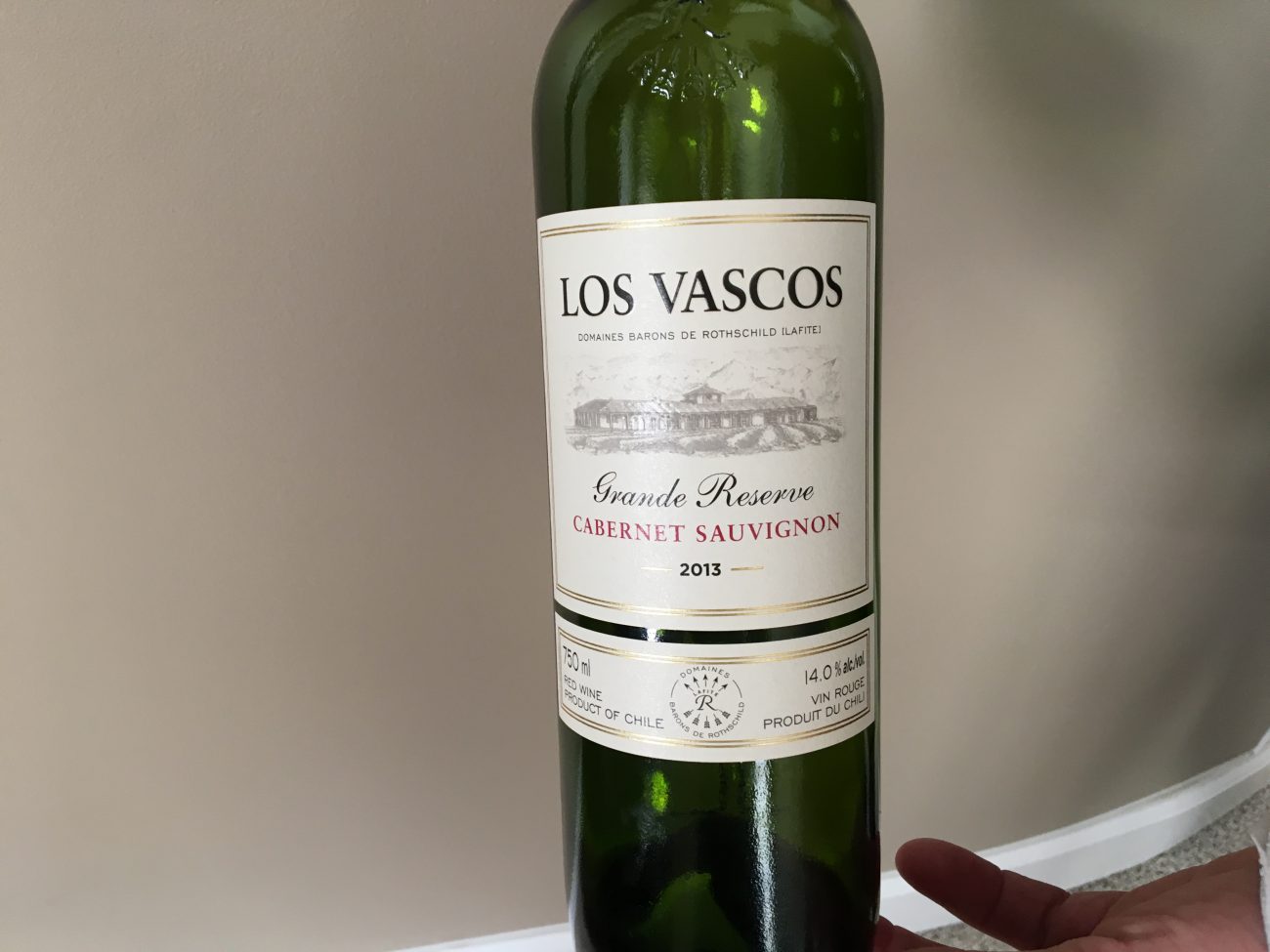 Los Vascos Grande Reserve – Cabernet Sauvignon – 2013 (Willow Park)