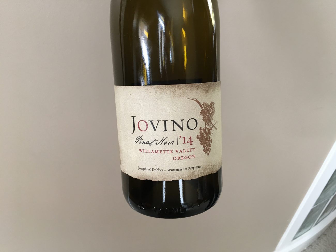 Jovino Willamette Valley- Pinor Noir – 2014 (Bin 905)