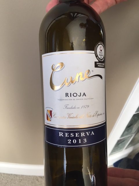 CVNE – Rioja Reserva – 2013 (J.Webb)